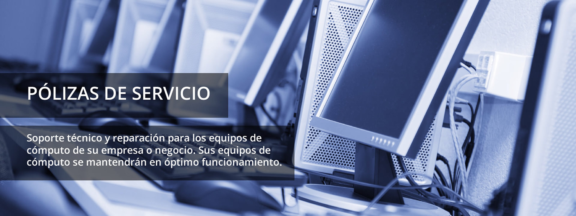 Pólizas de mantenimiento. Sporte técnico de computradoras para empresas